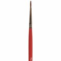Wooster #2 Artist Paint Brush, Red Sable Bristle, 1 F1620